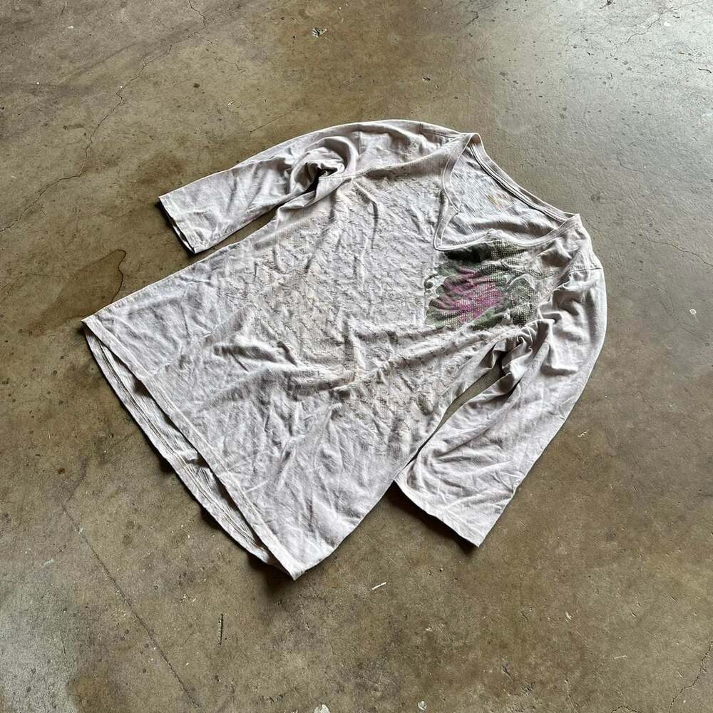 North Crest Classic Floral Graphic 3/4 Sleeve Top